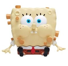 3 Spongebob Slimeez Squarepants Figures with Slime – NEW