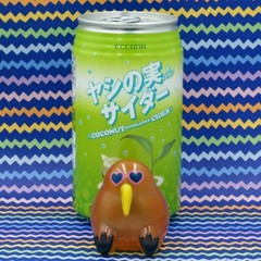 Japanese Blind Box Kiwi Bird Clear Sofubi Vinyl Art Toy 1 Random Figure