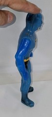 Rare Vintage Mexican Bootleg Batman Figure 10″ Blow Mold Parachute Toy KO Mexico