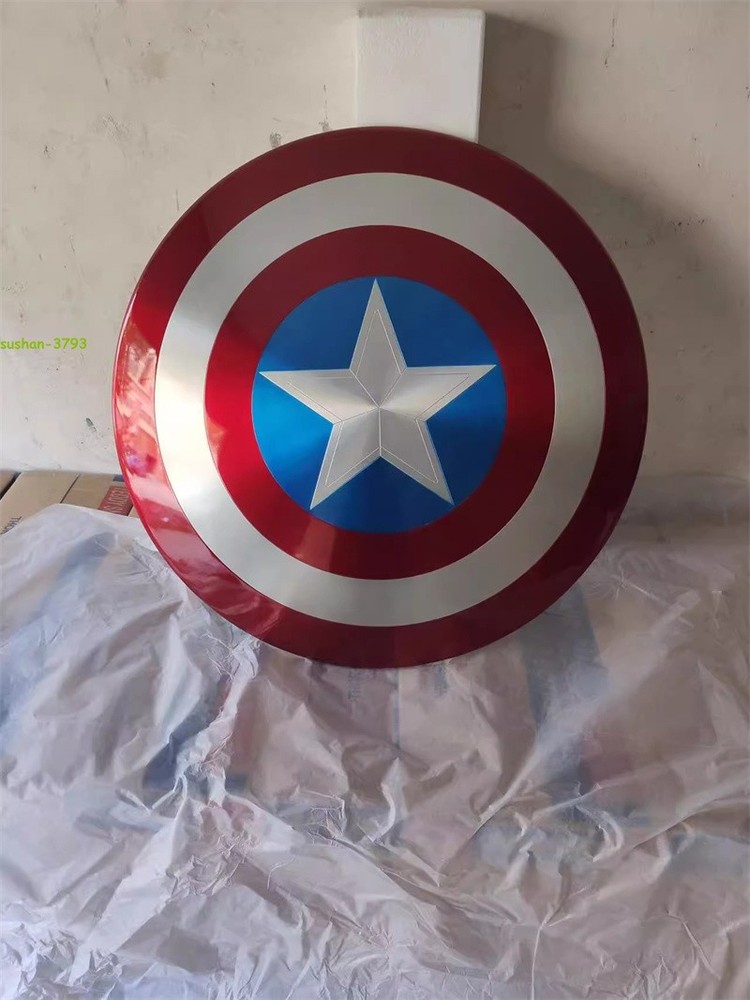 US Marvel Legends Captain America 75th Anniversary 1:1 Metal Shield Prop In BOX