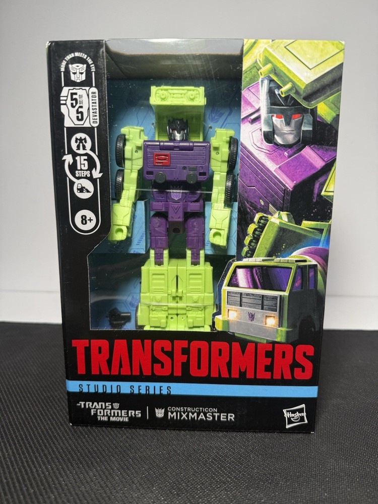 Transformer Studio Series 86 Voyager Class Constructicon Mixmaster Action Figure