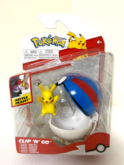 Pokémon Clip ’N’ Go 6-Figure Set Pikachu Eevee Lucario + Poké Balls Bundle NEW
