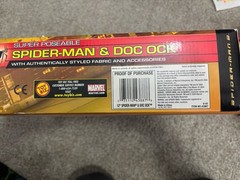 Marvel Spider-Man 2 & Doc Ock Super Poseable 12″ Figures Toy Biz 2004 New Sealed
