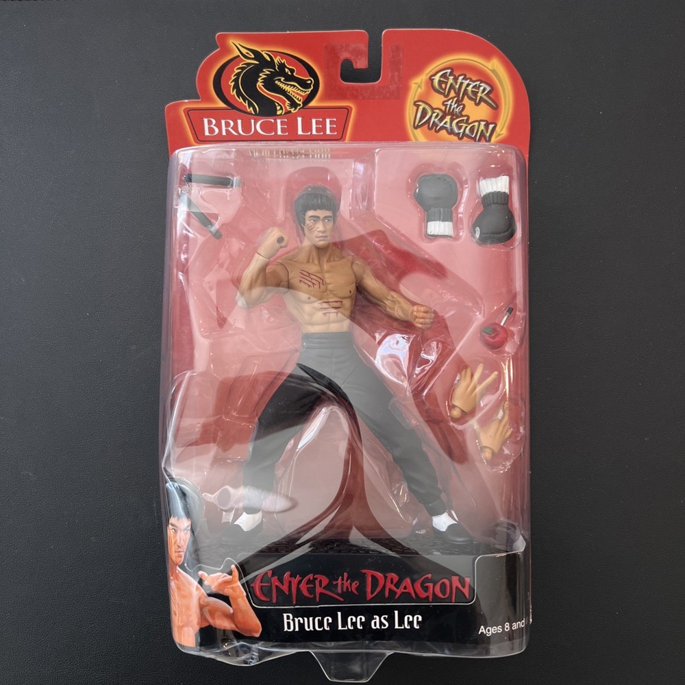 2000 Bruce Lee Enter The Dragon Action Figure Unopened New