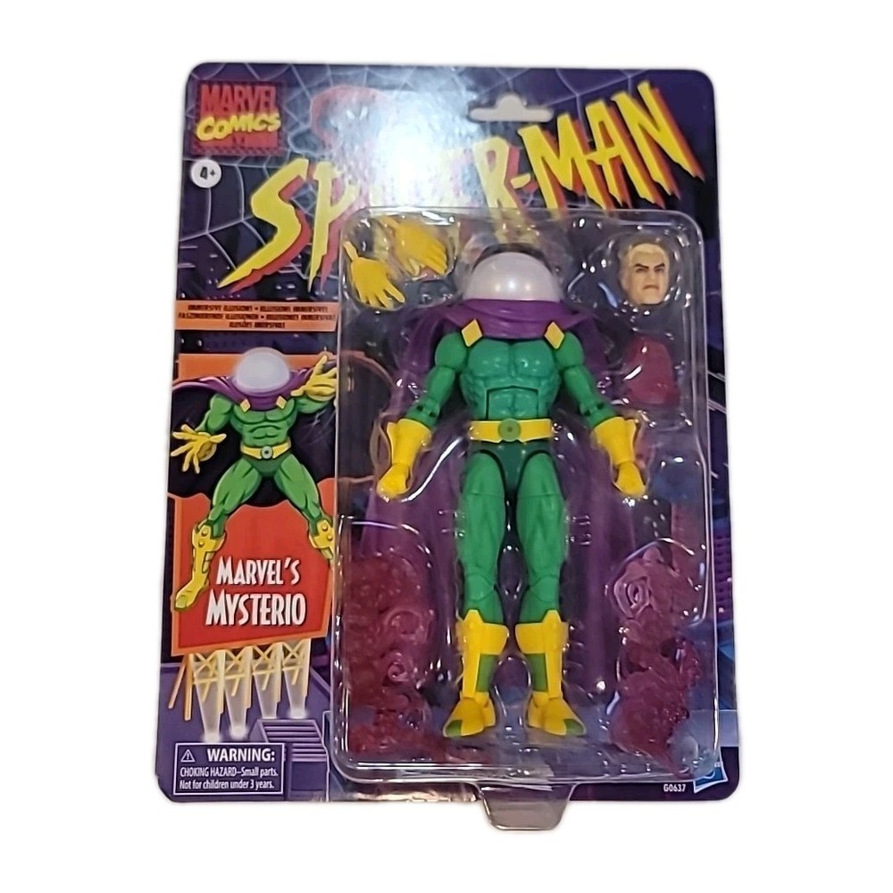 Marvel Legends Mysterio Spiderman The Animated Series 2025 Walmart Exclusive New