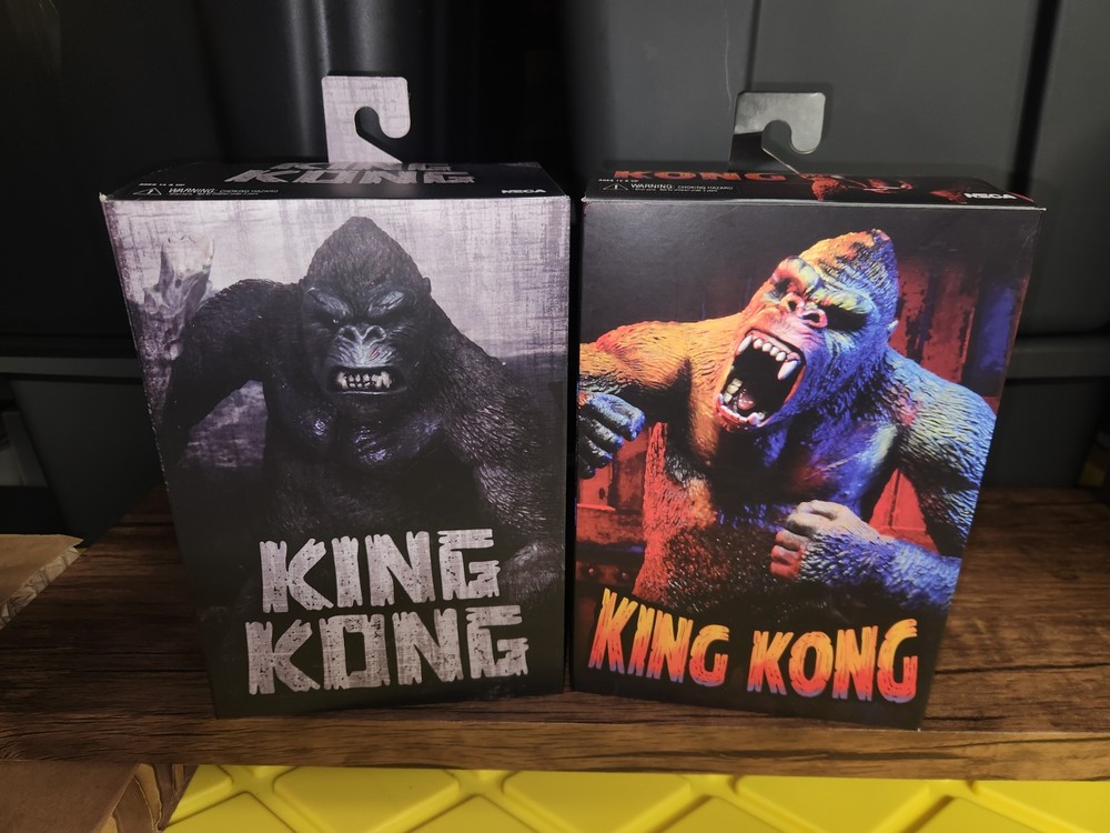 NECA Ultimate King Kong 7″ Action Figure & King Kong Illustrated Version 7″ Set