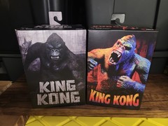 NECA Ultimate King Kong 7″ Action Figure & King Kong Illustrated Version 7″ Set