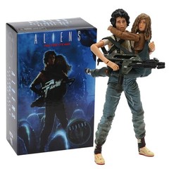 NECA ALIEN 2 LT Ellen Ripley Newt Figure Giger Xenomorph Facehugger Aliens Preda