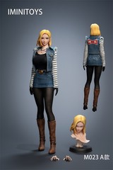 1/6 Anime Girl Android 18 For 12″ FEMALE Phicen figure HOT TOYS M024 ❶USA❶