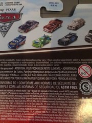Disney Pixar Cars – Will Rusch – Vinyl Toupee Mattel Official Diecast · FL-0136