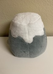 KAWS HOLIDAY JAPAN 2019 Mount Fuji Gray Plush AUTHENTIC W/ Box LIMITED EDITON