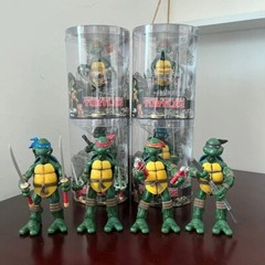 4 Pcs TMNT Movie Teenage Mutant Ninja Turtles Classic Collection Action Figures