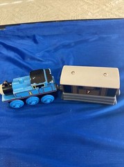 Vintage Wooden Thomas Train 1996 Toby 1996 Caboose Britt Allcroft