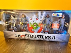 Ghostbusters II Adult Collector Toys R Us with Slimer Christmas Ed. 2010 NIB