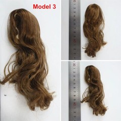 1/6 Scale Artificial Hair Wig Cover 12″ Female Action figure Head Body Toys