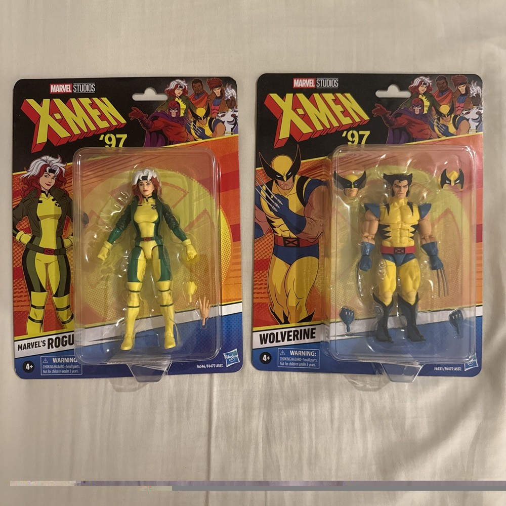 MARVEL LEGENDS X-MEN 97 ROUGE AND X-MEN 97 WOLVERINE BRAND NEW FACTORY SEALED