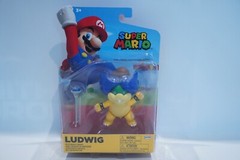 LUDWIG Super Mario Jakks Pacific 4″ Figure with Magic Wand BRAND NEW SEALED b15