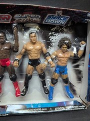 Jakks WWE Superstars RAW SMACKDOWN NEW 4 Figure Set Batista Orton Booker Carlito