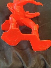 Vintage 1967 Marx Red Thor With Mjoinir 6” Plastic Toy Figure Golden Age Marvel