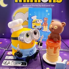 POP MART Minions Bedtime Stories by Bob and Tim Blind Box Confirmed Figure Toys