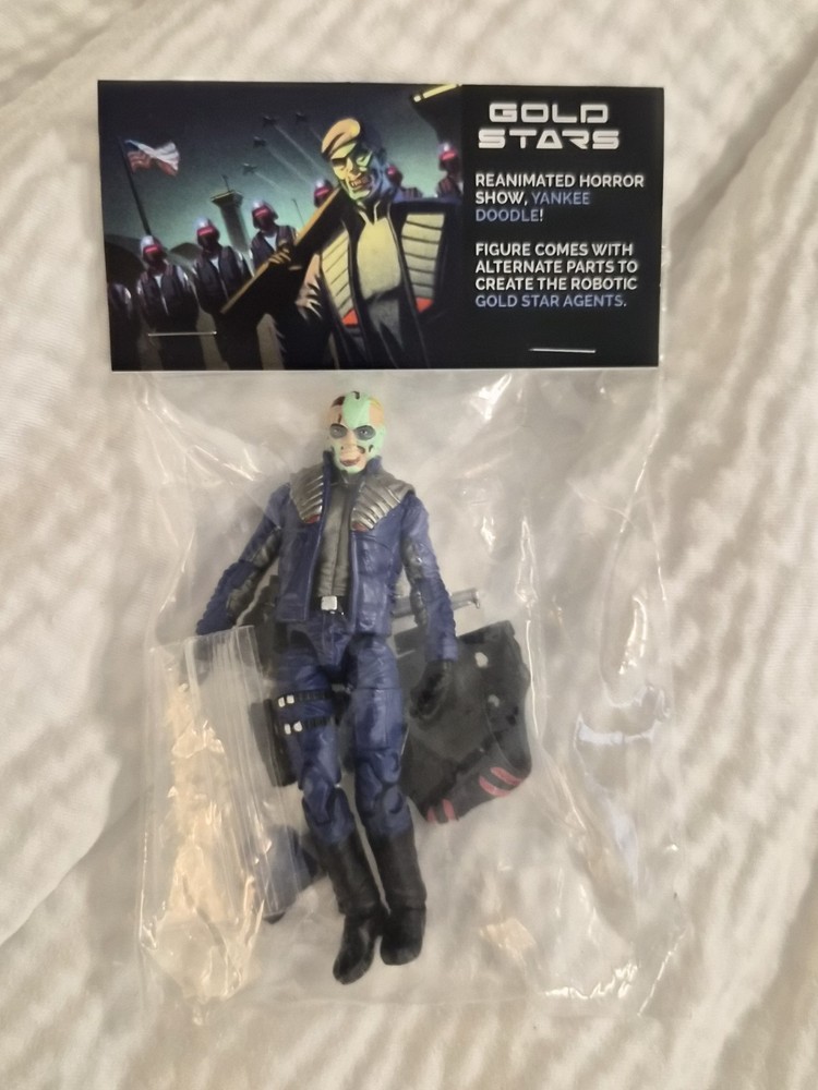 Gold Star Yankee Doodle Eagle Force Devils Bargain 1:18 3.75″ Figure