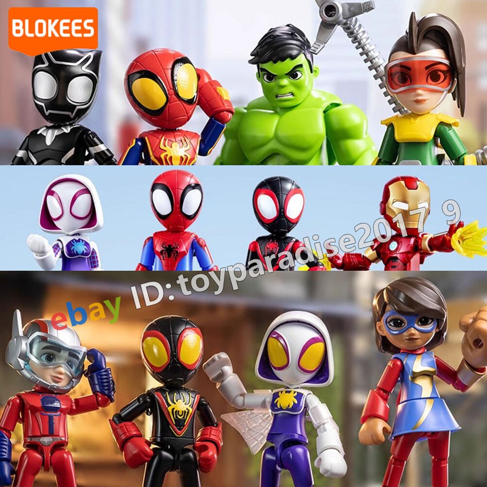 Marvel Spidey and His Amazing Friends Action Figure Collection Blind Box Set