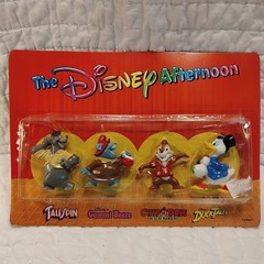 Vintage 1991 Disney AFTERNOON Pvc MOC FIGURES TALESPIN CHIP ‘N DALE DUCK TALES