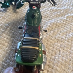 Lot Of 3 Vintage Playmates TMNT Ninja Turtles Action Figures & Motorcycle 2002