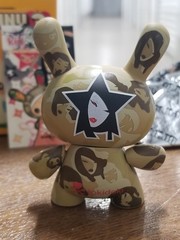 Kidrobot Dunny TOKIDOKI Urban Vinyl Figure Simone Legno Series 3 2006 Italy USA