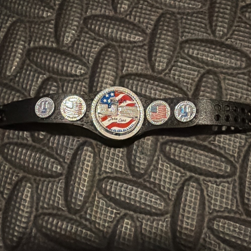 Mattel Elite WWE United States Spinner Championship Title Shiny US John Cena
