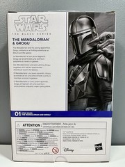 Star Wars Black Series Mandalorian & Grogu Figures #01 First Edition White Box