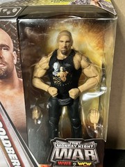 WWE Elite Monday Night Wars Complete Set of 4, (Series 12) w/ ROCKABILLY BAF