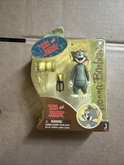 2012 Jazwares Toys Hanna-Barbera Tom & Jerry 3.5″ Tom Action Figure DMG Package