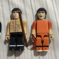Medicom Toy KUBRICK Bruce Lee 3 Piece Mini Toy Figures Complete With Accessories