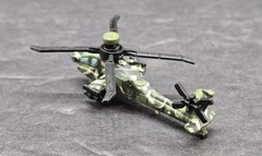 Micro Machines Military Bell AH-64A Apache Longbow Helicopter Vintage Galoob