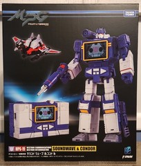 MISB in USA – Transformers Masterpiece MPG-19 Soundwave Laserbeak – IN HAND