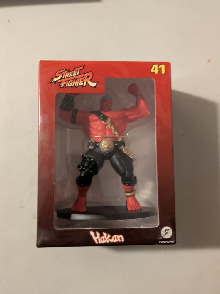 Hakan Street Fighter Figure #41 In Box Capcom Fanhome
