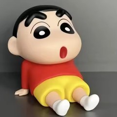 Crayon Shin-Chan Figure toy Phone Holder Kawaii Anime Desktop Ornament