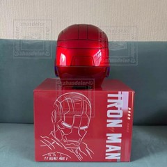 Iron Man Gold MK5 Helmet Electronic Voice Activated Open&Close Mask Autoking