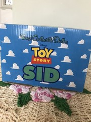 1996 RARE MIB MEDICOM TOY STORY ANDY & SID VINYL COLLECTIBLE DOLLS SET