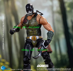 Hiya Toys 1/18 G.I.Joe Master Croc Fiona Cibani 11cm Action Figure New Toys