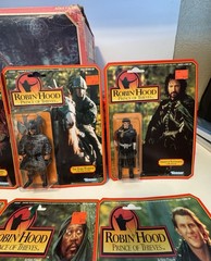 Kenner Robin Hood Battle Wagon Net Launcher Bola Bomber Figures Sealed! Lot (B)
