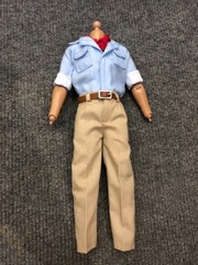 1/6 Custom Jurassic Park Alan Grant Suit Outfit for body Action Figure 12 inch
