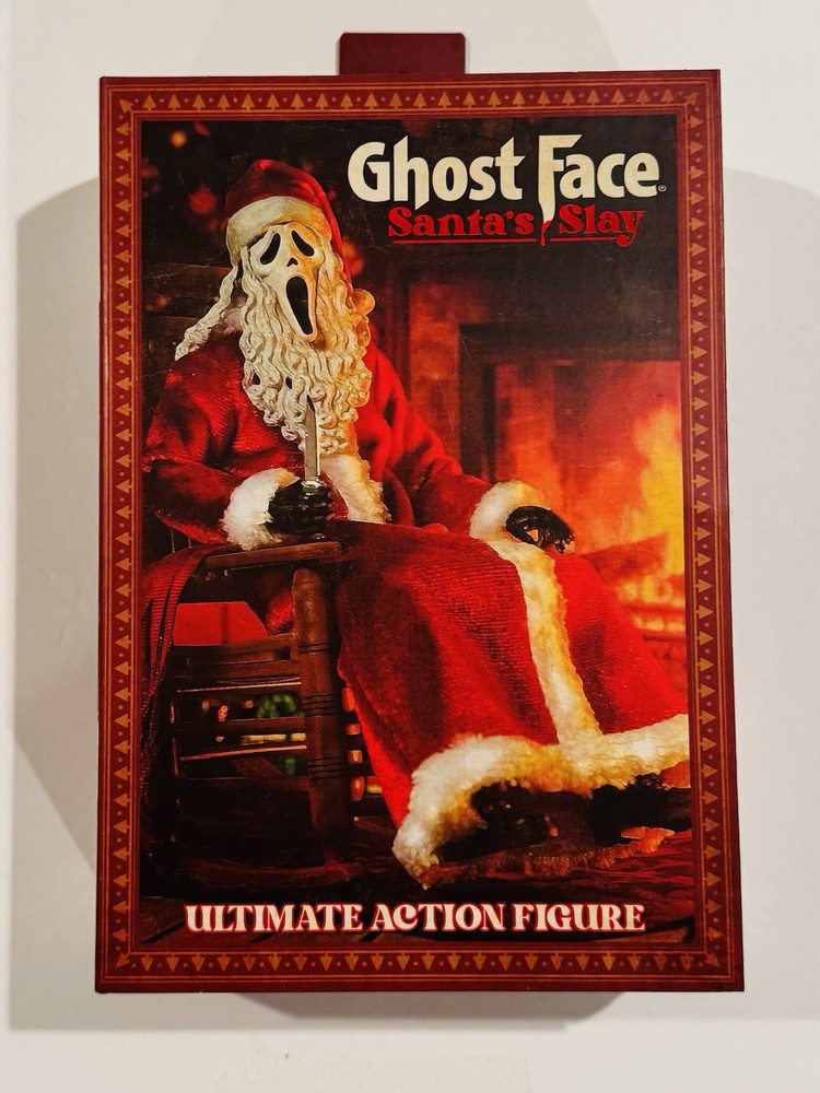 2026 NECA GHOST FACE GHOSTFACE SANTA’S SLAY ULTIMATE ACTION FIGURE – IN HAND