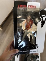 Mezco Toyz Scarface Tony Montana 10″ action figures featuring Al Pacino.