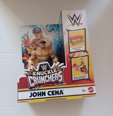 wwe mattel knuckle crunchers series 10 john cena figure misb