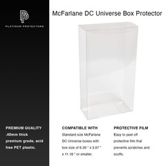 McFarlane DC Multiverse Box Protector Case for 7″ Action Figure Retail Display