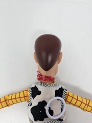 Disney Pixar Thinkway Toy Story Woody Pull String Talking Doll 15” NO HAT, WORKS
