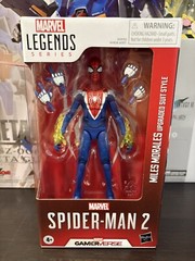Marvel Legends Spider-Man Gamerverse Miles Morales Upgraded Suit US Stock!!!