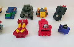 Lot of 12 Vintage 1980s Bandai Go Bots